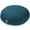 Teal, variant on Node Fitness Zafu Meditation Cushion, 15" Round Buckwheat Yoga Pillow with Organic Cotton Cover - Natural