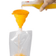 thumbnail image 3 of Bolsas de licor de plástico Frascos para beber, bolsas reutilizables para líquidos, sin BPA, 3 of 5