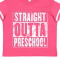 thumbnail image 4 of Inktastic Straight Outta Preschool Boys or Girls Toddler T-Shirt, 4 of 5