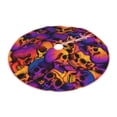 thumbnail image 2 of Bingfone Christmas Tree Skirt Mat Christmas Decoration Interior 48"-Skull, 2 of 8