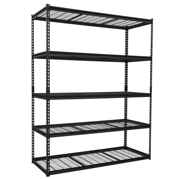 Towallmark 78"H Heavy Duty Storage Shelves 24"W Metal Garage Shelf Adjustable Storage Shelves,2500 LBS for Garage Organization, Basement, Workshop