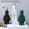thumbnail image 4 of Little Robot Flower Vase Decoration Entrance Single Mouth Small  Vases, 4 of 7