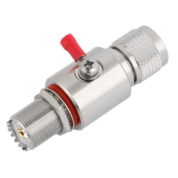 Pararrayos Coaxial UHF, Hembra A Hembra, Metal Para Pararrayos Para Radio CB