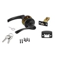 thumbnail image 3 of Hyper Tough Keyed Entry Door Lever in Matte Black, 3 of 7
