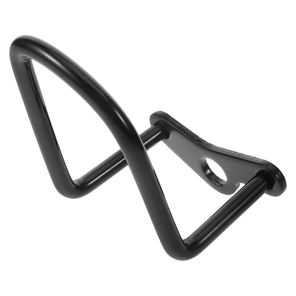 BALAHAPY 1Pack Metal Rear Derailleur Guard for Bike Frame in Black 6.5in