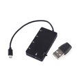thumbnail image 2 of HUB USB, Concentrador Micro USB de 4 Puertos, Divisor USB, Extensor USB Con Adaptador de Extensión USB2.0 OTG, Cable de Carga para Teléfono Inteligente y Tableta, 2 of 7