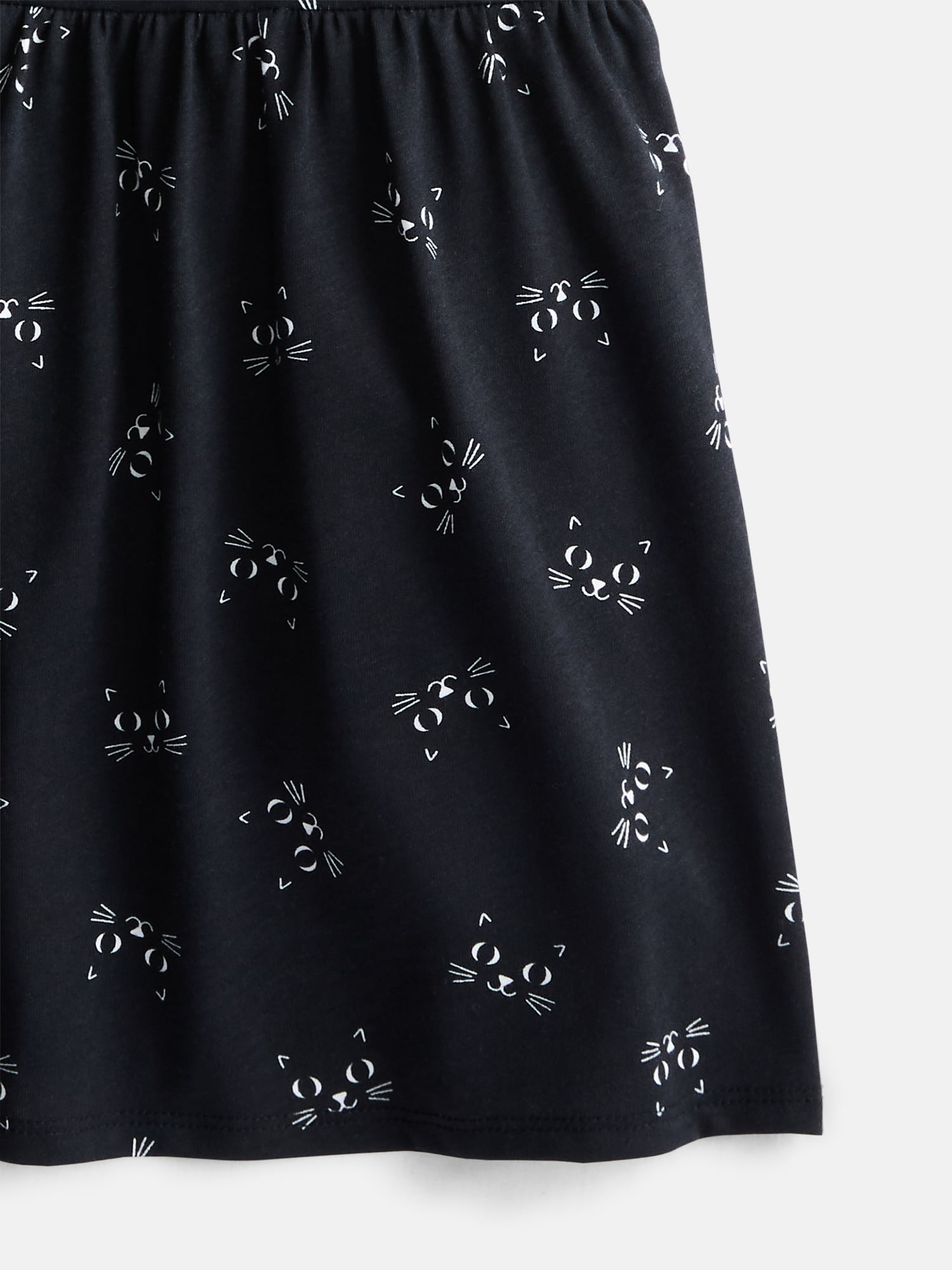 Wonder Nation Girls Play Dress with Short Sleeves, Sizes XS-XXL