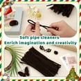 thumbnail image 4 of Topboutique Pipe Cleaners,200 Pcs 12 inch Fuzzy Sticks Craft Supplies,Pipe Cleaners Chenille Stems,Pipe Cleaners Bulk for DIY Art & Creative Crafts Decorations,Dark Brown, 4 of 7