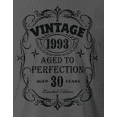 thumbnail image 2 of 9 Crowns Tees Vintage Aged to Perfection 30th 40th 50th 60th 70th 2021 Birthday T-Shirt, 2 of 3
