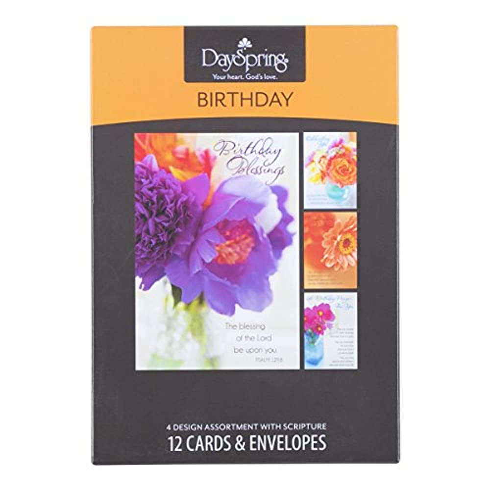 Floral Border Inspirational Boxed Cards Details about   DaySpring Anniversary 18561 