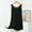 Black, variant on Admvng Plus Size Nightgowns for Women Casual And Fashionable Solid Color Round Neck Short Sleeved Sleepwear Dress with Chest Pad M-2XL