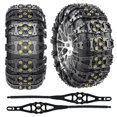 thumbnail image 1 of Cadenas nieve antideslizantes para coche cadena nieve para neumático ancho neumático 165-275mm 6 uds., 1 of 9