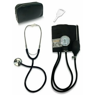 Primacare Ds-9197-bk Classic Series Adult Blood Pressure Kit, Black with Stethoscope