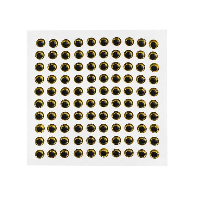 8mm Azul 100 Uds 3-9mm herramienta para ojos de cebo de pescado plantillas para atado de moscas manualidades