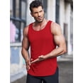 thumbnail image 2 of COOFANDY Sleeveless Top Men Cotton Tank Tops Summer Breathable Gym Sleeveless Muscle Shirts for Active Men, 2 of 6