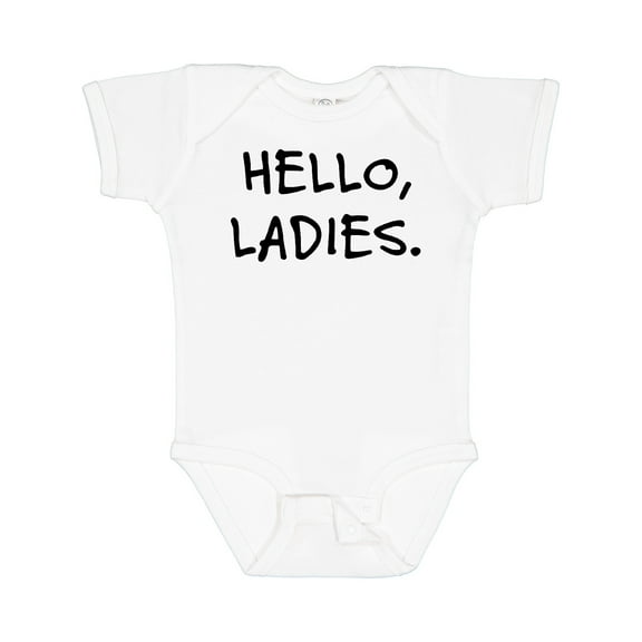 Inktastic Hello, Ladies Boys Baby Bodysuit