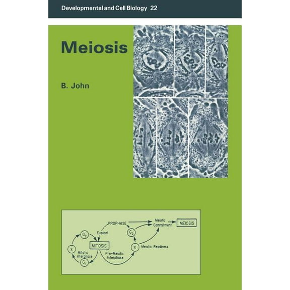 Developmental and Cell Biology Meiosis, Book 22, (Paperback)