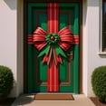 thumbnail image 6 of Upgraded 35 X 71 Inch Christmas Door Cover Christmas Door Curtain Christmas Day Door And Wall Decoration Festival Party Decoration G, 6 of 9