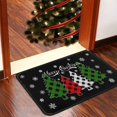 thumbnail image 6 of Christmas Doormat Outdoor Entrance Non-Slip Christmas Front Door Mat Xmas Decorative Washable Winter Holiday Welcome Doormat 17"x30" Merry Christmas Decor for Indoor Outdoor, 6 of 6
