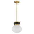 thumbnail image 3 of 83607BK-LCB Lark Lucy - 10W 1 LED Small Pendant-10.25 Inches Tall and 10 Inches Wide-Black Finish, 3 of 7