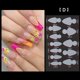 thumbnail image 1 of Puntas postizas para extensión de uñas, molde para manicura francesa de construcción rápida, almohadillas de silicona suaves, 12 piezas, 1 of 4