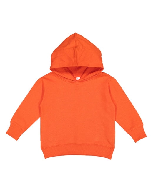 Orange Kids Childrens Lightweight Hoodie Personalised Printing Text Logo 