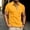 Yellow, variant on Zylanna Men's Button Polo Shirts Tee, Solid Color Summer Short Sleeve Turndown Collar Casual Pullover for Men White Size S