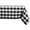 Black, variant on Black Buffalo Check Tablecloth 52x52