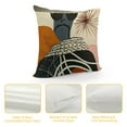 thumbnail image 4 of Qinduosi Abstract Art Throw Pillow Covers Colorful Boho Aesthetic Floral Geometric Minimalist Pillow Covers for Couch Outdoor Decor White, 4 of 5