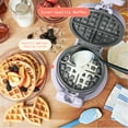 thumbnail image 4 of Beautiful Rotating Belgian Waffle Maker, Lavender by Drew Barrymore, 4 of 16
