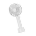 thumbnail image 4 of KUFptva Portable Handheld Fan 1200mAh USB Rechargeable Desk Fan with 3 Speed Setting for Home Office Travel Use White, 4 of 7