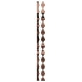 thumbnail image 3 of Ekena Millwork 47"H x 1/8"T Casablanca Adjustable Acrylic Decorative Slat Wall Panel Kit, Rose Gold Mirror (contains 30 Slats + 1 Straight Edge Starter Slat), 3 of 12