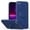 Royalblue, variant on For iPhone 8 Plus/7 Plus Case, Slim Silicone | 360° Ring Holder Kickstand | Support Car Mount | Soft Gel Rubber Hybrid Bumper For iPhone 8 Plus/7 Plus Phone Cover for Girls Women,Lightpurple