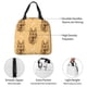 thumbnail image 4 of Fotbe German Shepherd Dog Bolsa Térmica con Estampado y Forro de Aluminio Grueso Bolsa de Almuerzo con Bolsillo Frontal para Hombres y Mujeres, Ideal para Trabajo, Escuela, 4 of 8