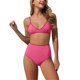 thumbnail image 2 of Trajes de baño para mujer, casuales y de moda, de color sólido, sin mangas, con abertura, para mujer, trajes de baño para mujer, trajes de baño para mujer, trajes de baño de moda playera para mujer, 2 of 6