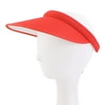 thumbnail image 3 of Visors Summer Outdoors Wide Brim Straw Beach Golf Sun Travel Ponytail Sun Cap Caps Gifts, 3 of 3