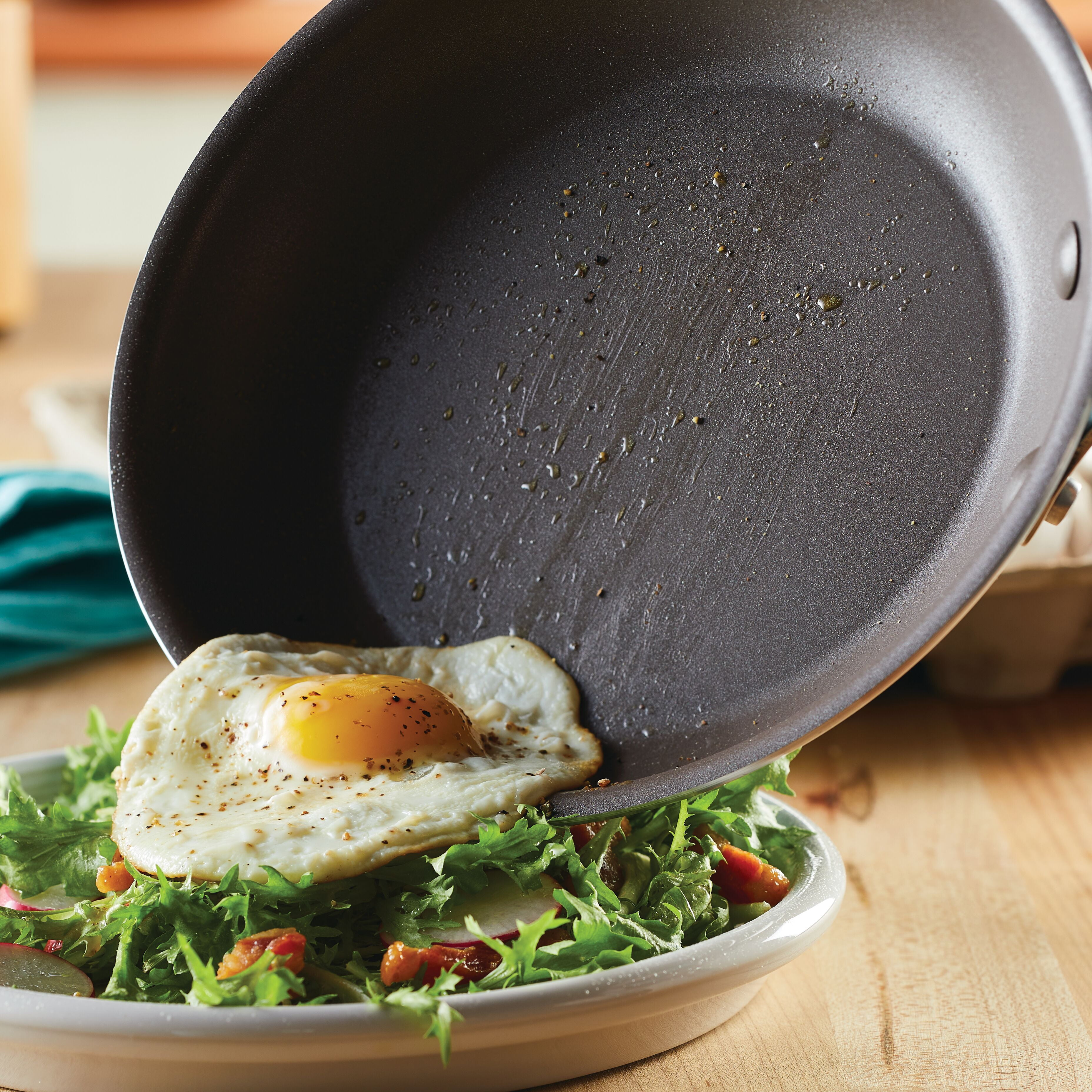Rachael Ray Cook + Create 11 Pc Aluminum Nonstick Cookware Set, Red