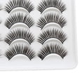 thumbnail image 1 of Juego de 20 pares de pestañas postizas en 4 estilos variados, ideal para eventos especiales o uso diario, diseño YP402., 1 of 6