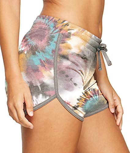Colosseum Active Womens Simone Cotton Blend Yoga and Running Shorts 