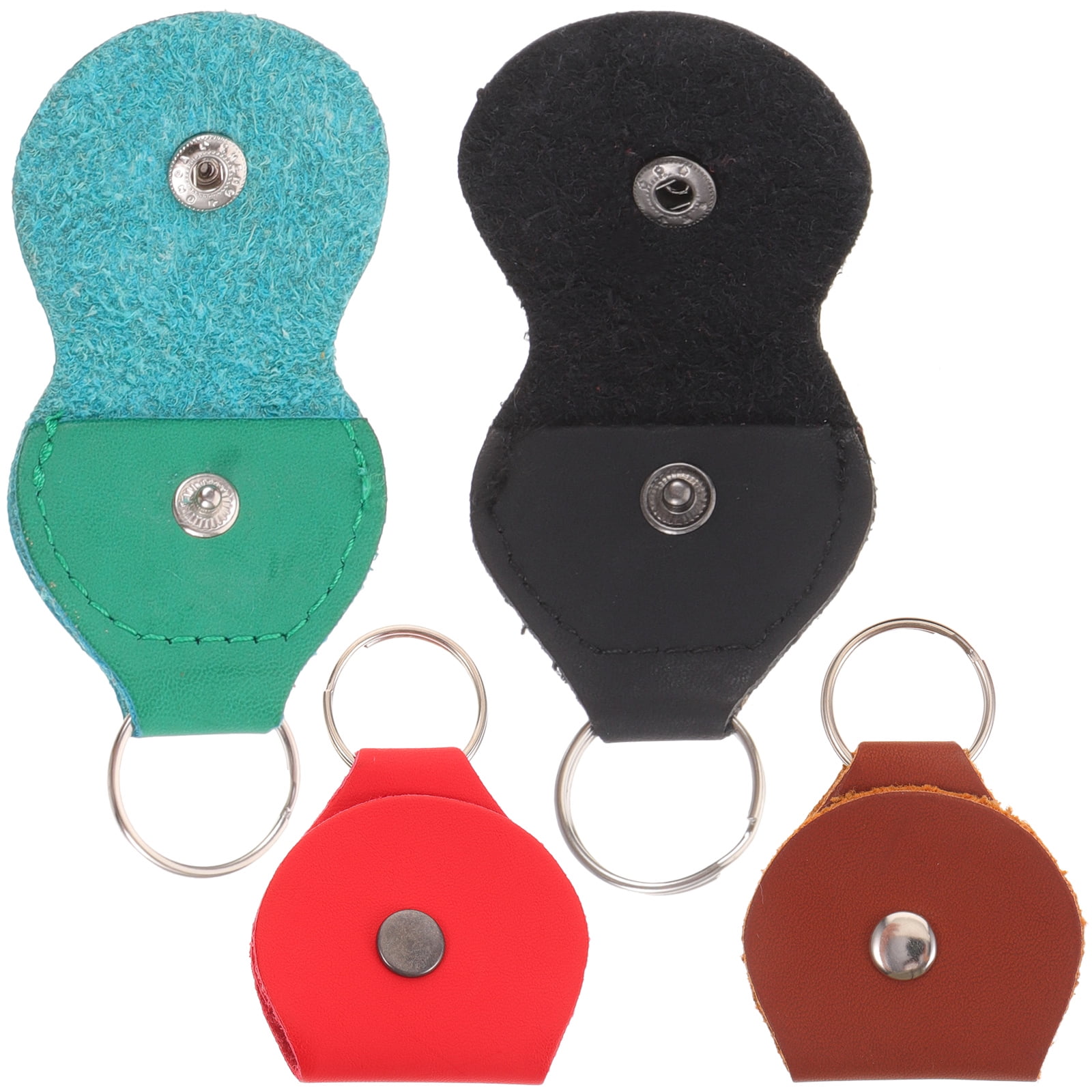 4pcs Guitar Pick Storage Bags Guitar Picks Holder Case for Acoustic Electric Guitar