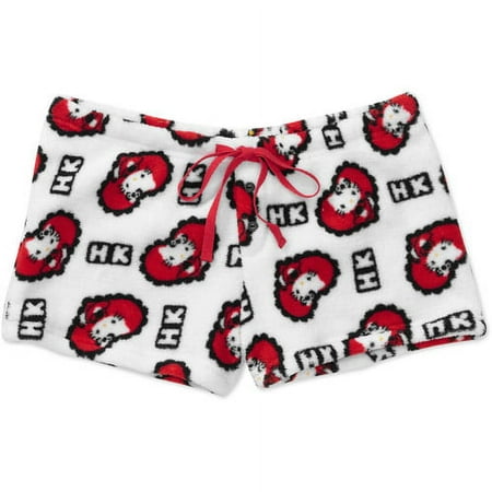 Hello Kitty - Juniors Plush Shorts