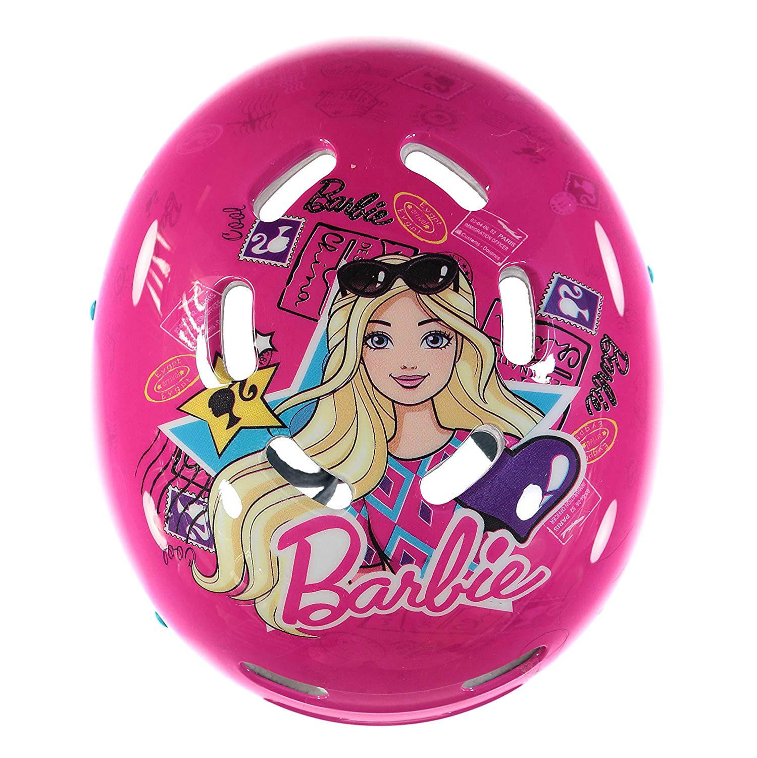 Barbie Bicycle Helmet With Dial Fit System, Adjustable Chin Strap, PVC ...