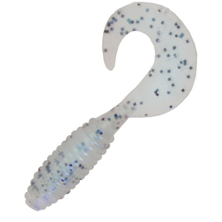 Kalins Lunker Grub 3 10pk Blue Pearl/Salt & Pepper