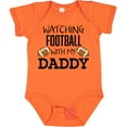 thumbnail image 3 of Inktastic Watching Football with My Daddy Boys or Girls Baby Bodysuit, 3 of 5