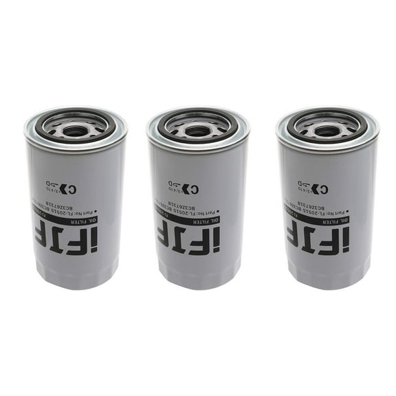 iFJF 3Pcs FL2051S Oil Filter Replacement for F250 F350 F450 F550 6.7L Powerstroke 2011-2020 Diesel Engine Replace BC3Z-6731-B BC3Q-6714-CA