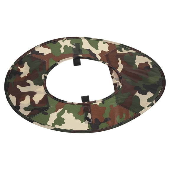 Uxcell Hard Hat Sun Shade, Sun Shield Hard Hat Full Brim Attachment, Camo