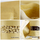 thumbnail image 3 of Bolsa de papel kraft autoportante con autosellado, bolsa de papel kraft engrosada con ventana, bolsa para envasar nueces, té, alimentos, bolsa sellada para frutos secos, 3 of 3