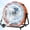 Orange, variant on Nordic Hygge 24 in. High-Velocity 3-Speed Industrial Drum Fan with Wheels and Adjustable Tilt in Black