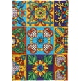 thumbnail image 2 of Dreamtimes Mexican Talavera Tablecloth, Waterproof Washable Polyester Square Table Cover, Durable Tablecloth for Kitchen Dining Table Party Decor ( 60"x 90"), 2 of 7