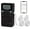 Machine + 4 Tapes (Set 2), variant on E11 Bluetooth Label Maker Machine, Support Keyboard & App with 30+ Fonts and 660+ Icons, Rechargeable Inkless Labeler for Home, Kitchen, Office, School, Organization, Black
